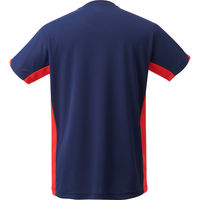 DESCENTE(デサント) バレーボール ゲームシャツ 半袖バレーボールシャツ L ネイビー×レッド DSS4720B 1枚（直送品）