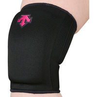 DESCENTE(デサント) バレーボール サポーター ジュニアニーパッド(2個組) F ブラック×マゼンダ DVB8704JC（直送品）