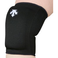 DESCENTE(デサント) バレーボール サポーター ジュニアニーパッド(2個組) F ブラック×ホワイト DVB8704JC（直送品）