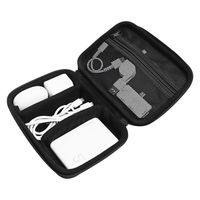 FSC ガジェットポーチS<ブラック> FS-GJTS-BK 1個