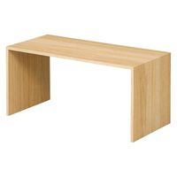 Like-it（ライクイット） 木目調 プラスラック ナチュラル コの字ラック スリム 日本製 1個