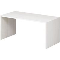 Like-it（ライクイット） 木目調 プラスラック ホワイト コの字ラック スリム 日本製 1個