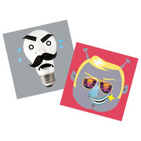 アーテック かおシールブック 1冊