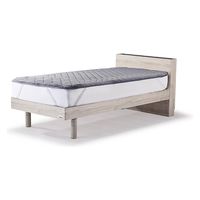 テンピュール・シーリー・ジャパン ウォームコンフォート敷パッド D 四隅ゴム付 吸湿発熱 抗菌防臭 静電気防止 19M082 1枚（直送品）