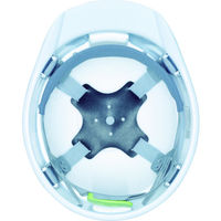 DICプラスチック SYA-X型耐電ヘルメットKPつき白 SYA-X-XE-KP-W 1個