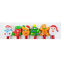 オオイシ スノーキッズ けしごむ付えんぴつ 1セット（24個）