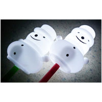 オオイシ 光る棒つきスノーマン 1セット（12個）