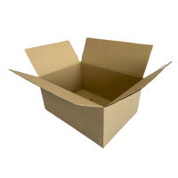 【80サイズ】ワンタッチダンボール 外寸：345×252×172mm 1セット（1パック（5枚入）×6） フジケース