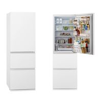 パナソニック 冷凍冷蔵庫 NR-C37ES1-W 1台