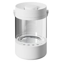 エスケイジャパン ガラス型ポット式スチーム加湿器 SKJ-RY30SKG-WH 1台（直送品）