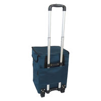 富士商 Felio スマートショッピングバッグ エッグホルダー付 ディープティールグリーン F21790 1袋（直送品）