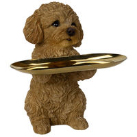 ウービア トイプードルの小物置き(マグネットで取り外し可能皿) H24110 1個（直送品）
