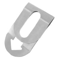 トーキンコーポレーション 5枚クリップ 20P シルバー 5C-20S 1セット(1袋(20個入)×10)（直送品）