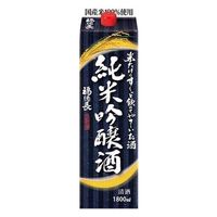 福徳長 純米吟醸酒 す～っと飲めてやさしいお酒 パック 1.8L 1セット（1本×3） 日本酒