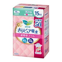 ロリエ さらピュア吸水 超吸収スリム 15cc 大容量サイズ 1セット（50枚入×6パック） 花王