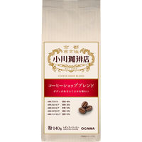 【コーヒー粉】小川珈琲店　コーヒーショップブレンド　1セット（1袋（140g）×3）