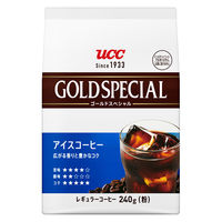 UCC上島珈琲 ゴールドスペシャル アイスコーヒー SAP 1セット（240g×3袋） コーヒー粉