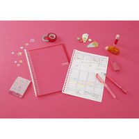 コクヨ スタディプランナールーズW罫ガーリー ノ-Y836GW 1冊(30枚入)×5（直送品）