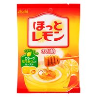 ほっとレモンのど飴 1セット（1袋×6） アサヒグループ食品