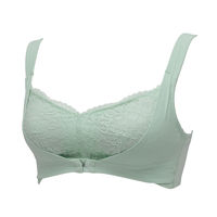 【アウトレット】ルシアン ナイトブラ 睡眠時 ナイトサポート フロントホック ミント M 1個