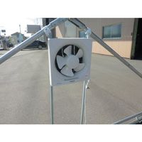 越智工業所 KOK 切妻テント用換気扇(2×3間サイズ天幕セット) TN-KOKFY-20 1式 269-0527（直送品）