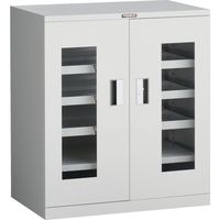 TRUSCO DX型スライド工具キャビネット 881X551XH1000 スライド3段 アクリル扉 ホワイト色 DX-32AG-W 1台（直送品）