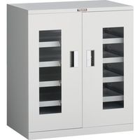 TRUSCO DX型スライド工具キャビネット 881X551XH1000 スライド4段 アクリル扉 ホワイト色 DX-33AG-W 1台（直送品）