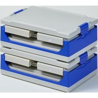 ワコン クールワン折りたたみ保冷ボックス ホワイト COW-10 1個 450-8375（直送品）