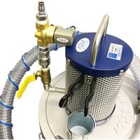 アクアシステム エア式バキュームクリーナー 掃除機セット サイレンサー付 足元スイッチ仕様 APPQO600ーSETーAF 1台（直送品）