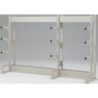 トラスコ中山 TRUSCO ボルトレス長尺保管棚M1.5 単式基本1500X300XH1500 4段 VRM1.55534 1台（直送品）