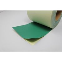 菊地シート工業 菊地 シート トラックシート用補修粘着シート グリーン14cm幅 MAS1424GR 1個(1巻) 805-0943（直送品）