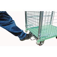 神戸車輌製作所 カンベ メッシュパックロールAタイプ用オプションフットブレーキ MAFB 1個 258-7545（直送品）