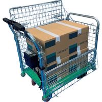 神戸車輌製作所 カンベ 網付き台車 アシスト付きメッシュパックロール ASーK629A 1台 337-7234（直送品）