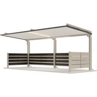 田窪工業所 タクボ 10FZ追加棟L=2000 SP10FZU-L 1式 367-7662（直送品）