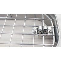 旭産業(点検窓) FREEPA R3形オール耐蝕/網付ローラーキャッチ式(シリコンパッキン) AFP-R3-GC-200D 1個（直送品）