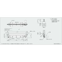 TOHO エア式昇降リフト パワーベース チェーンコンベヤ1列タイプ 昇降幅30mm CB40-30N-1100-23.1-60 1台（直送品）