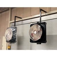 フナボリ 吊掛式送風機 D24ーFAN D24FAN 1台 511-1164（直送品）