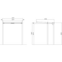 積水樹脂 積水 EVステーションシェルター積雪タイプ EVR-20-45 1台(1式) 523-2148（直送品）