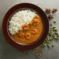 無印良品 焙煎スパイスの海老のクリーミーカレー 180g（1人前） 良品計画