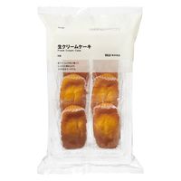 無印良品 大袋 生クリームケーキ 1セット（1袋（6個入）×2） 良品計画