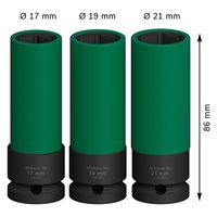 BOSCH ソケットセット1/2インチ3pcs 2608003033 1セット（直送品）