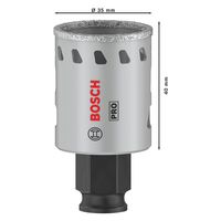 BOSCH 磁器タイル用乾式ダイヤモンドホールソー 2608901558 1個（直送品）