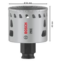 BOSCH 磁器タイル用乾式ダイヤモンドホールソー 2608901562 1個（直送品）