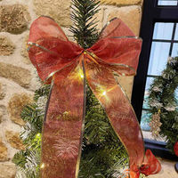 【軒先渡し】ストア・エキスプレス　コーディネートポットクリスマスツリーセットレッド　ツリー150cm　　8162-2426　1セット（直送品）