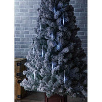 【軒先渡し】ストア・エキスプレス　LED10連フォールバー イルミネーションライト ホワイト　8183-130　1セット（直送品）