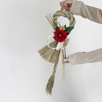 【軒先渡し】ストア・エキスプレス　しめ縄飾り 64cm　8736-1758　1個（直送品）