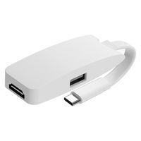 カシムラ Miracast HDMI 4K 給電用ポート付 USB-C KD-268 1台（直送品）