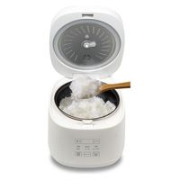 ダイアモンドヘッド 多機能4合炊飯器 ホワイト RM-218TE-WH 1台（直送品）