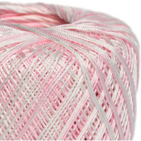 オリムパス製絲 エミーグランデ かすり レース糸 合細 Col.11 ピンク系 25g 約109m EMMY-11 1箱/3玉セット（直送品）