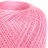 オリムパス製絲 エミーグランデ レース糸 合細 Col.104 ピンク系 50g 約218m 3玉セット EMMY-104 1箱/3玉セット（直送品）